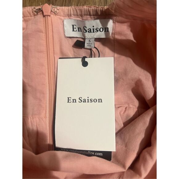 En Saison Women's Eleanor Ballerina Pink Mini Dress size S NWT - Picture 6 of 8
